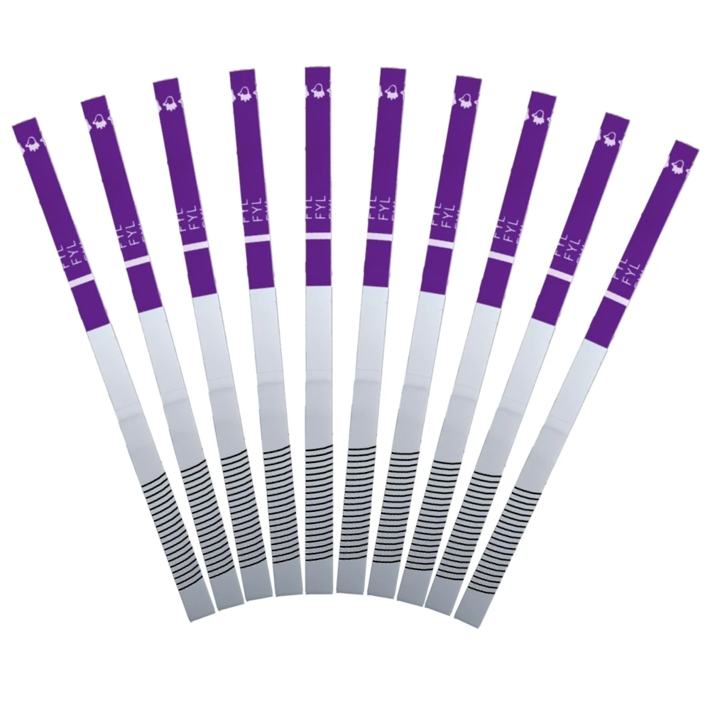 Fentanyl Test Strips 10-Pack — Detects Below 200 ng